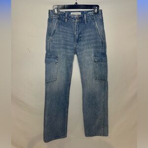 Aritzia Denim Forum Cargo lightwash